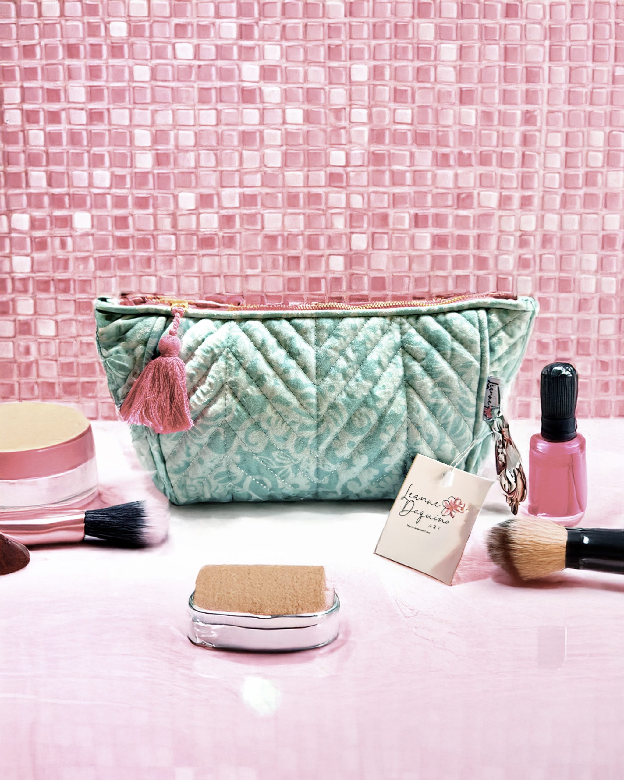 Toiletry Bag - Daisy Chain - Image 2